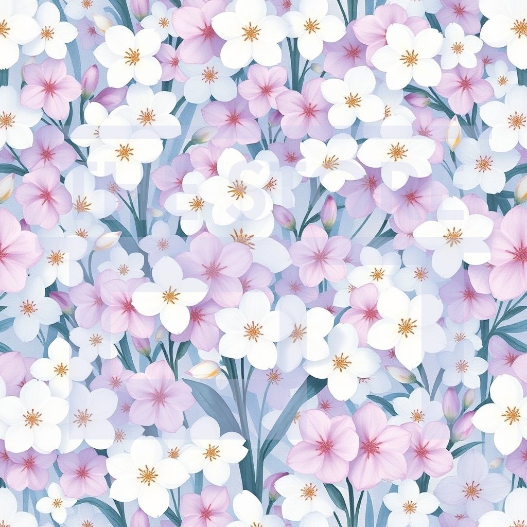 【イラスト素材】花の背景