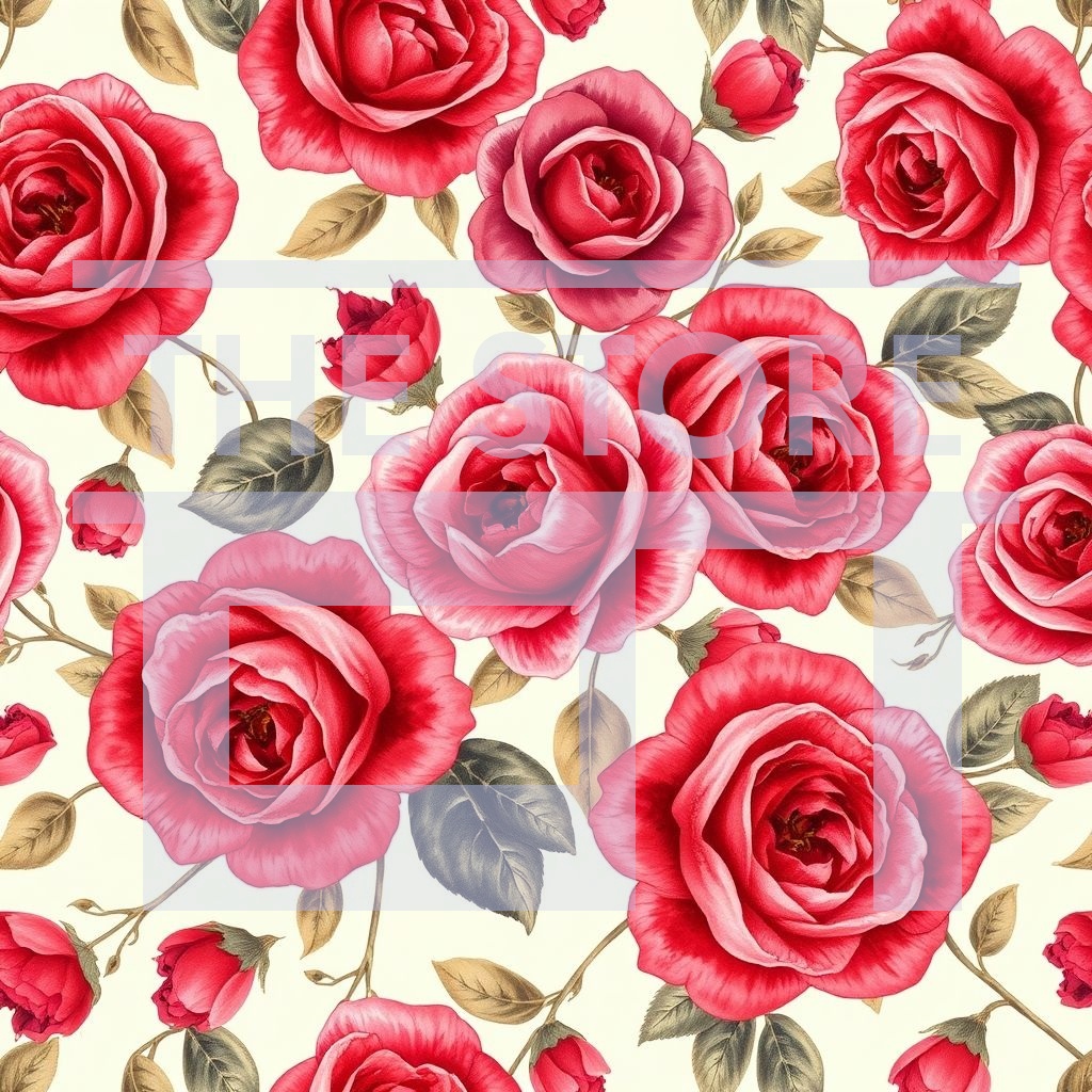 【イラスト素材】花柄