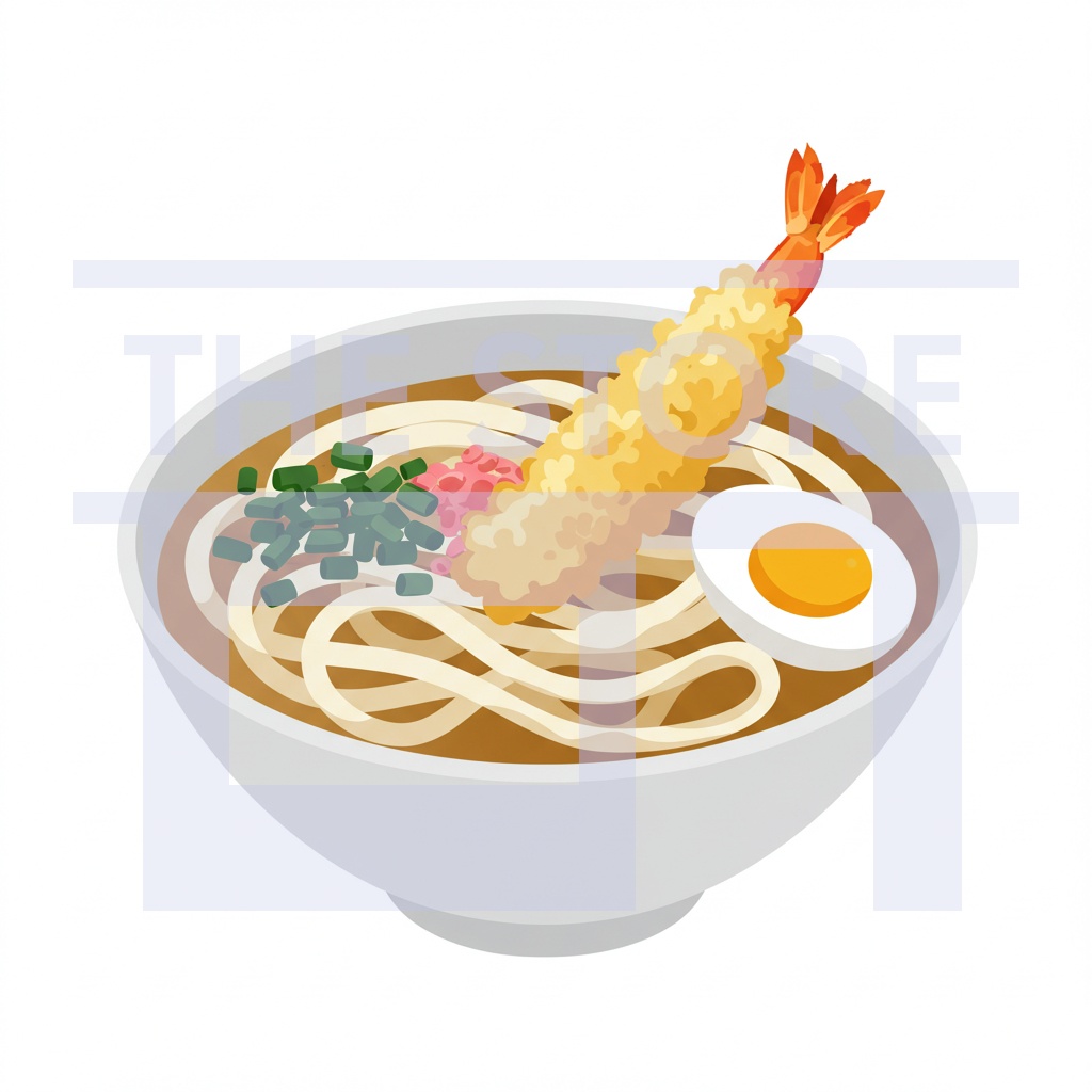 【イラスト素材】うどん