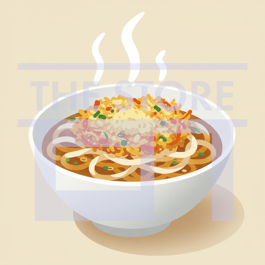 【イラスト素材】うどん