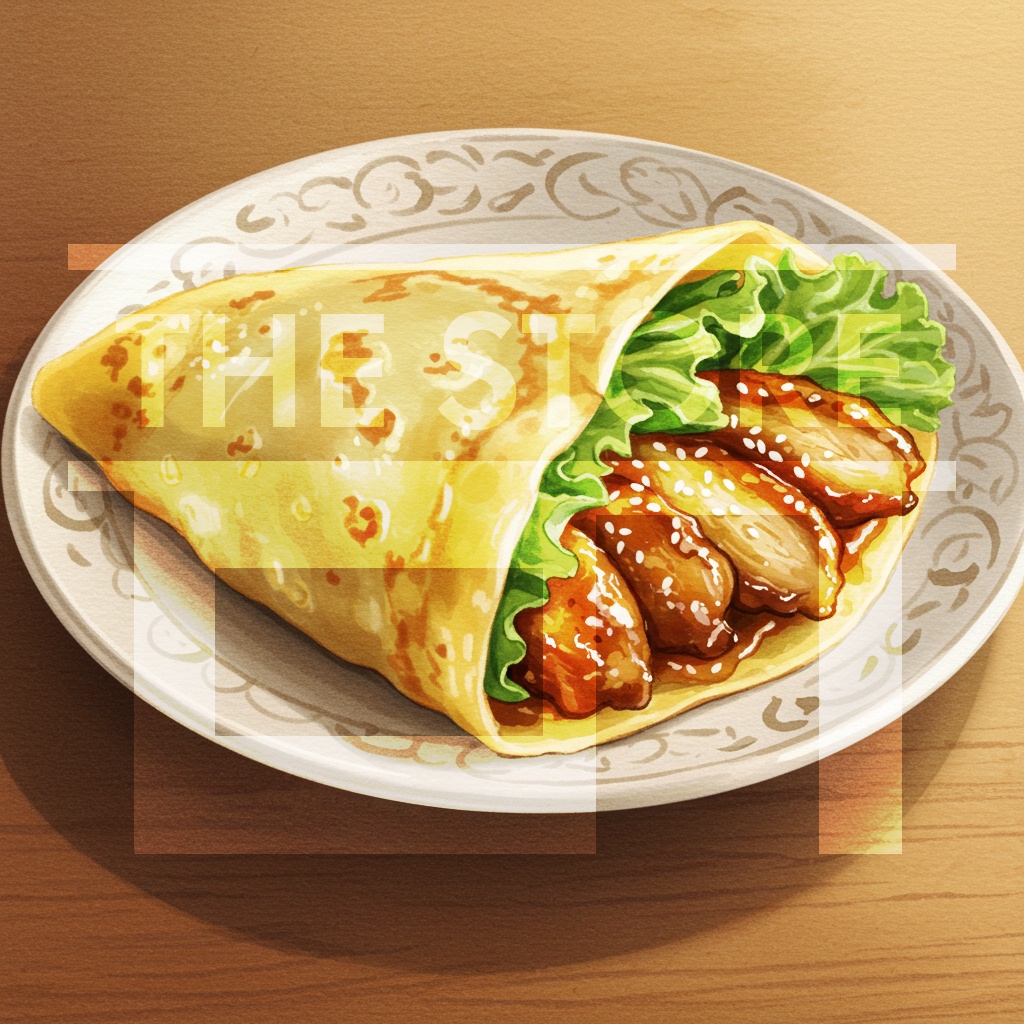 【イラスト素材】クレープ