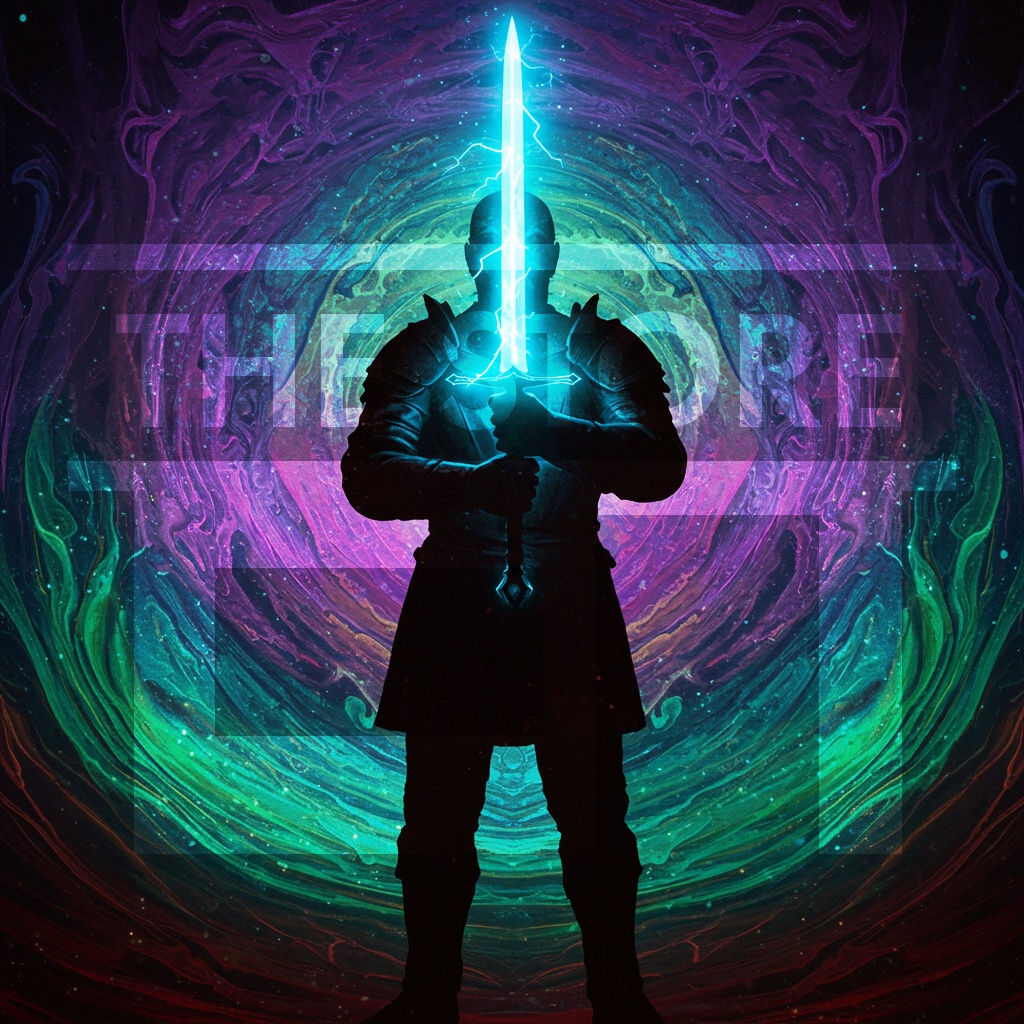 【イラスト素材】ファンタジー風のシルエット