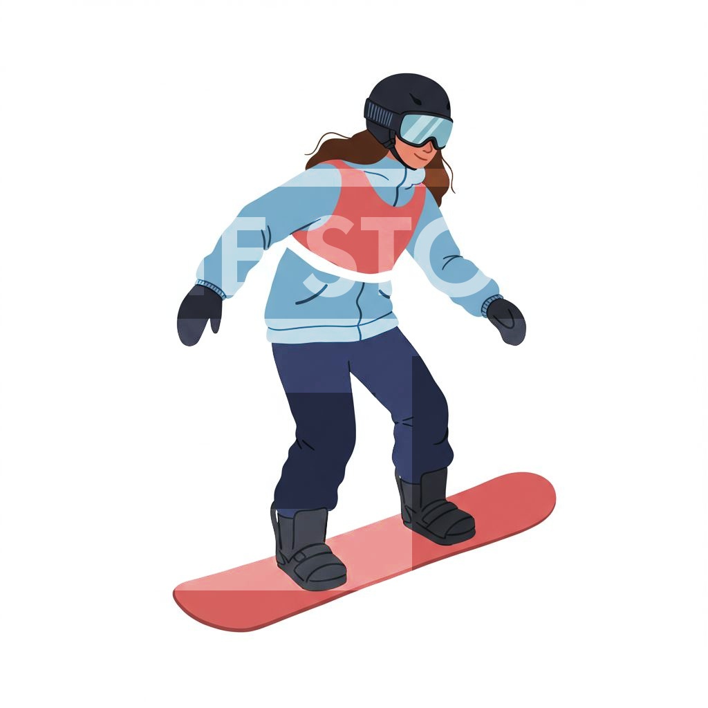 【イラスト素材】スポーツ選手