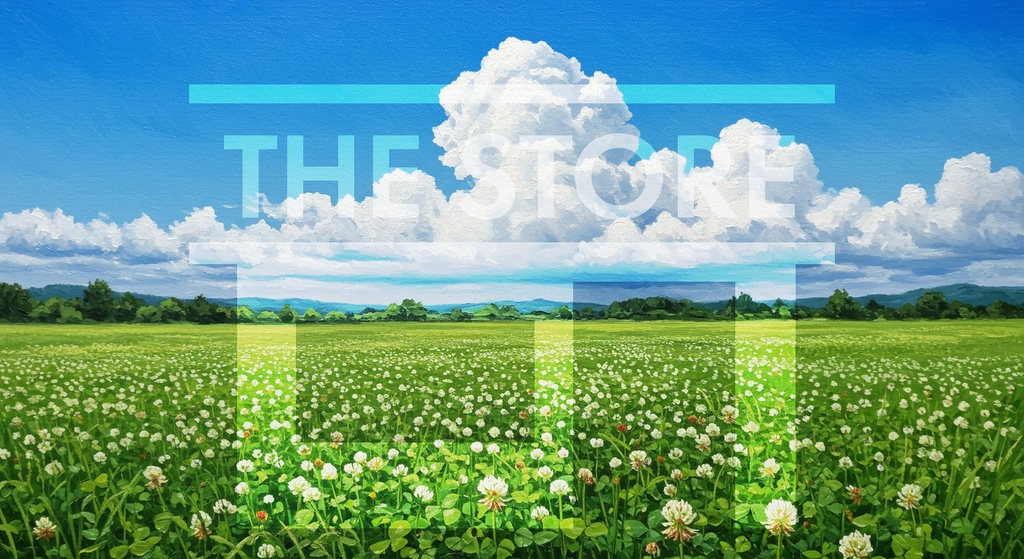 【イラスト素材】夏の花の油絵