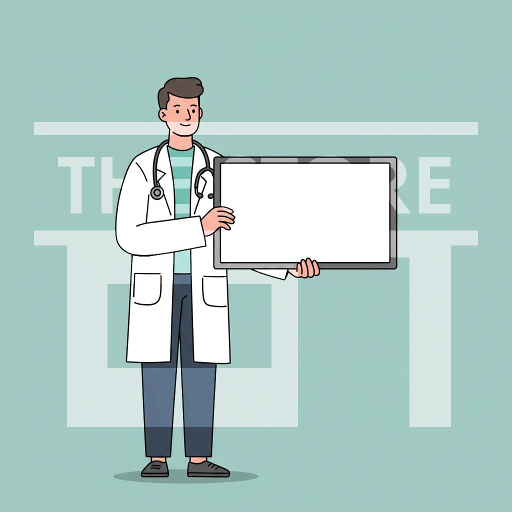 【イラスト素材】メッセージボード