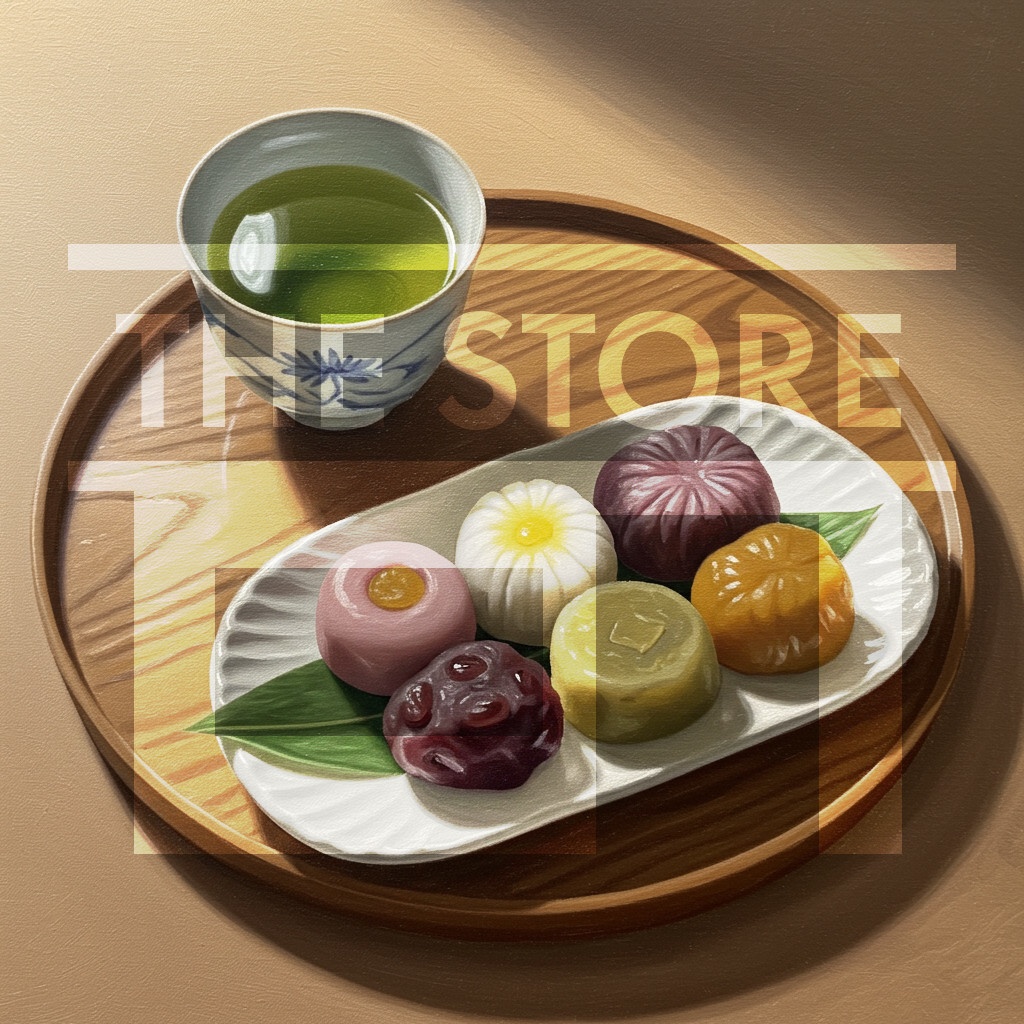 【イラスト素材】和菓子