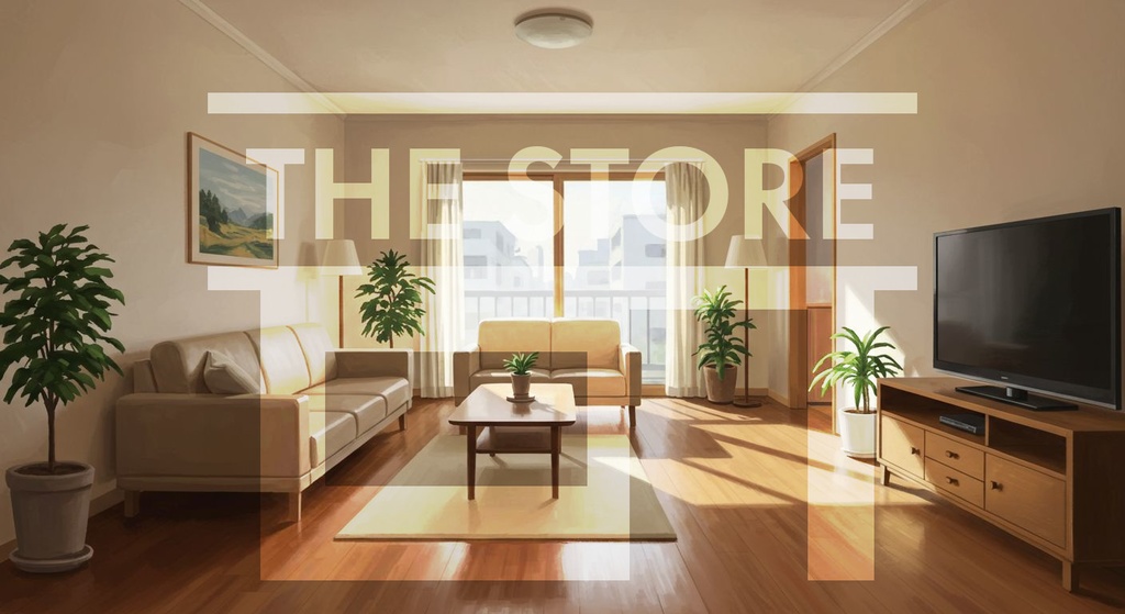 【イラスト素材】アパート