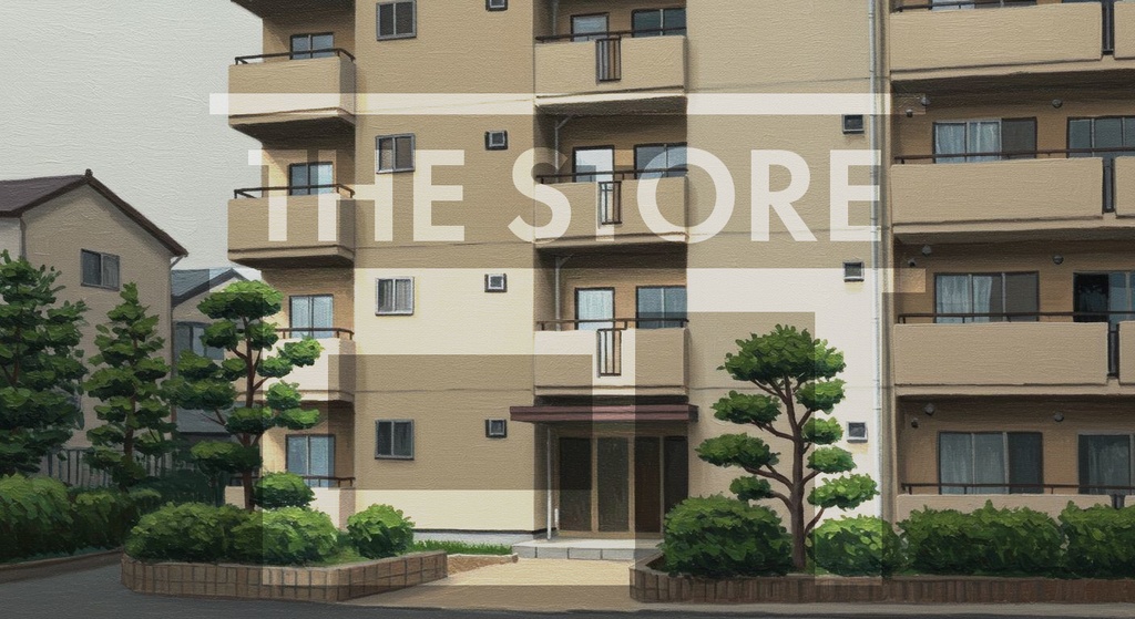 【イラスト素材】アパート