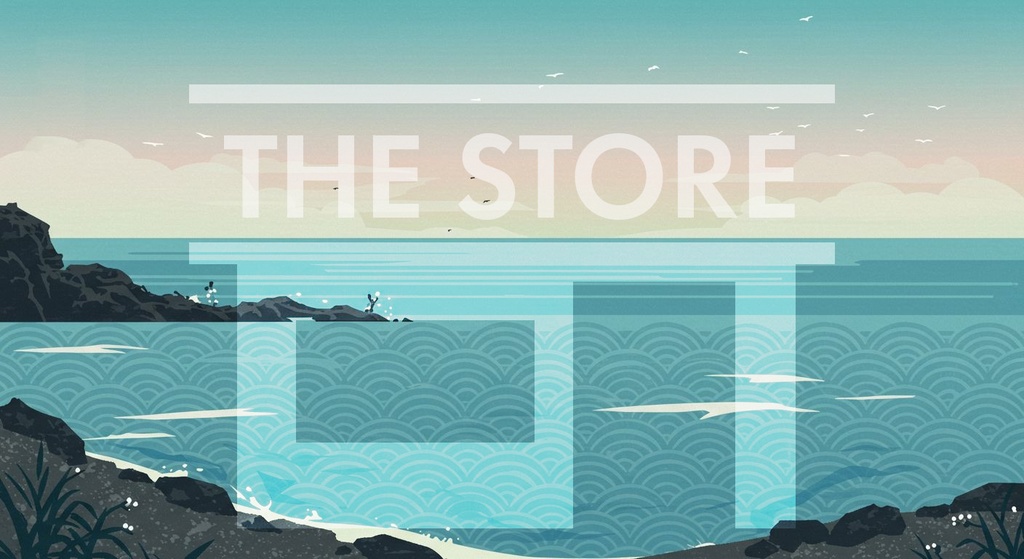 【イラスト素材】浮世絵風の夏のイラスト