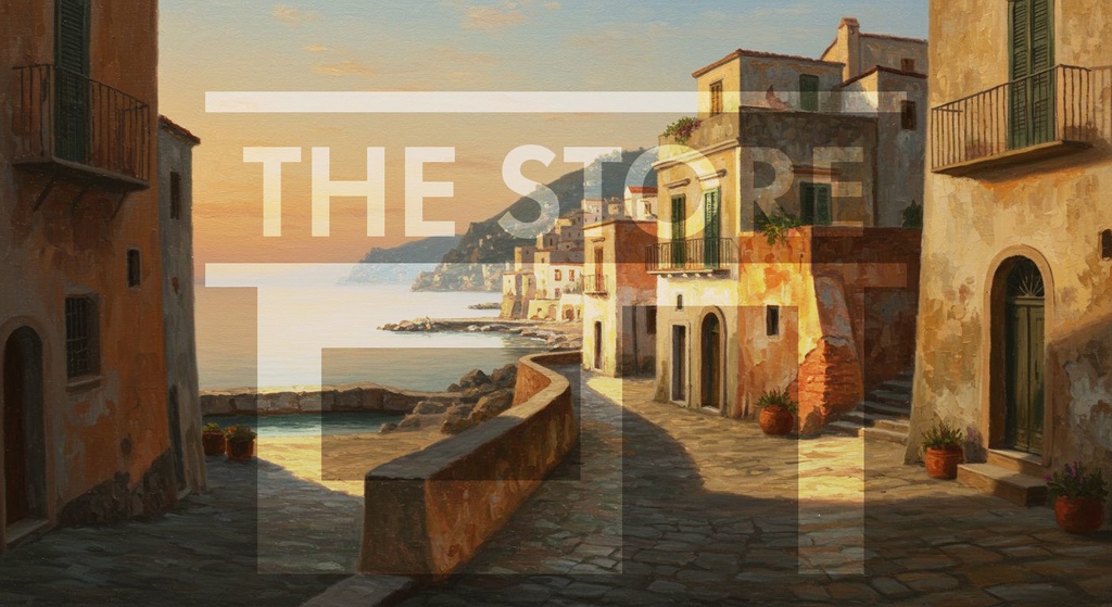 【イラスト素材】イタリアの風景