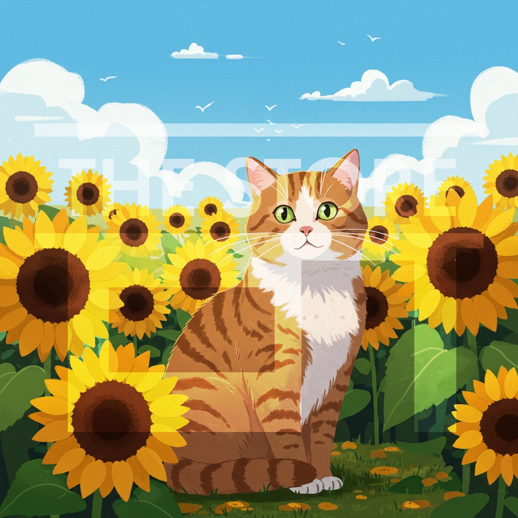 【イラスト素材】いろいろな猫のイラスト