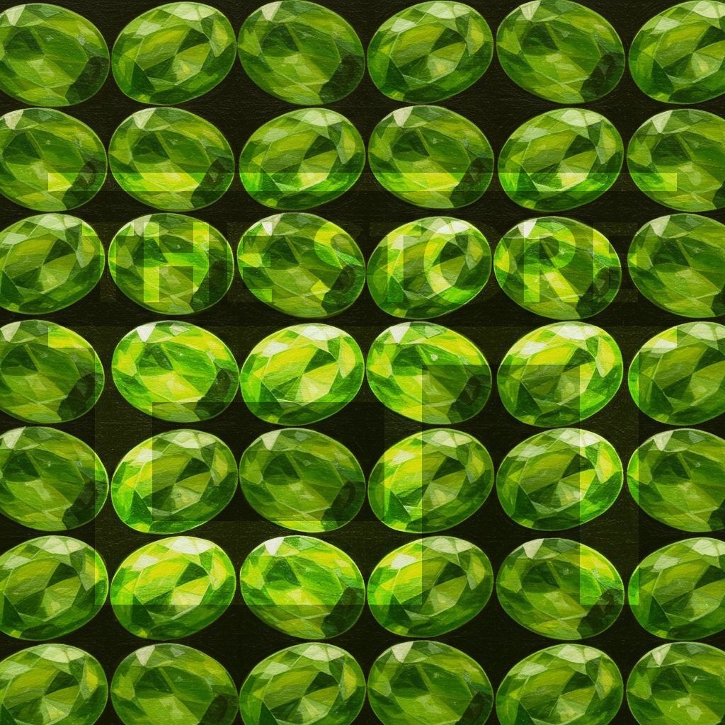 【イラスト素材】8月の誕生石