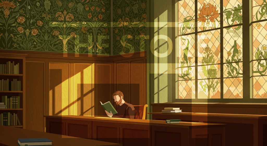 【イラスト素材】秋と読書