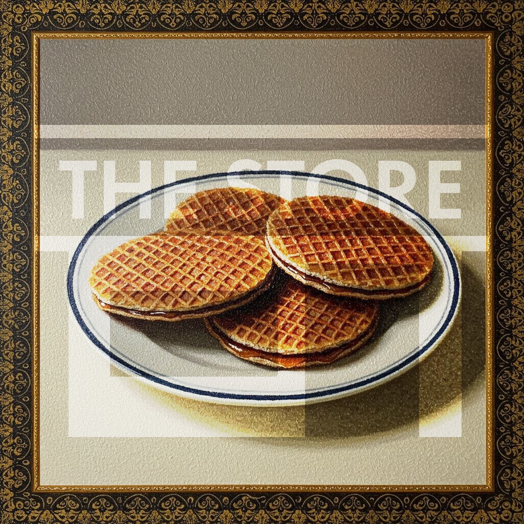 【イラスト素材】点描風のスイーツ