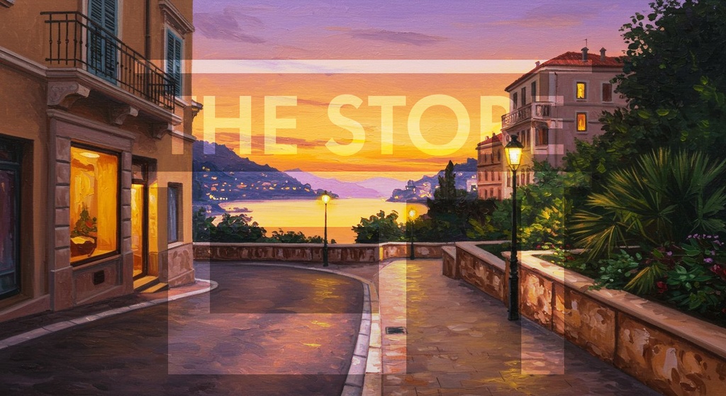 【イラスト素材】モナコの風景