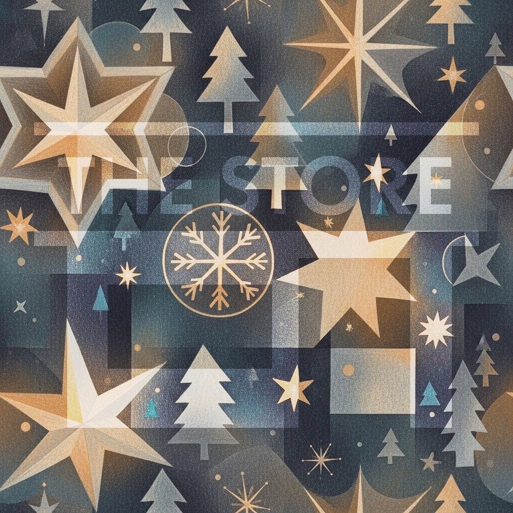 【イラスト素材】いろいろな画風のクリスマス模様のイラスト