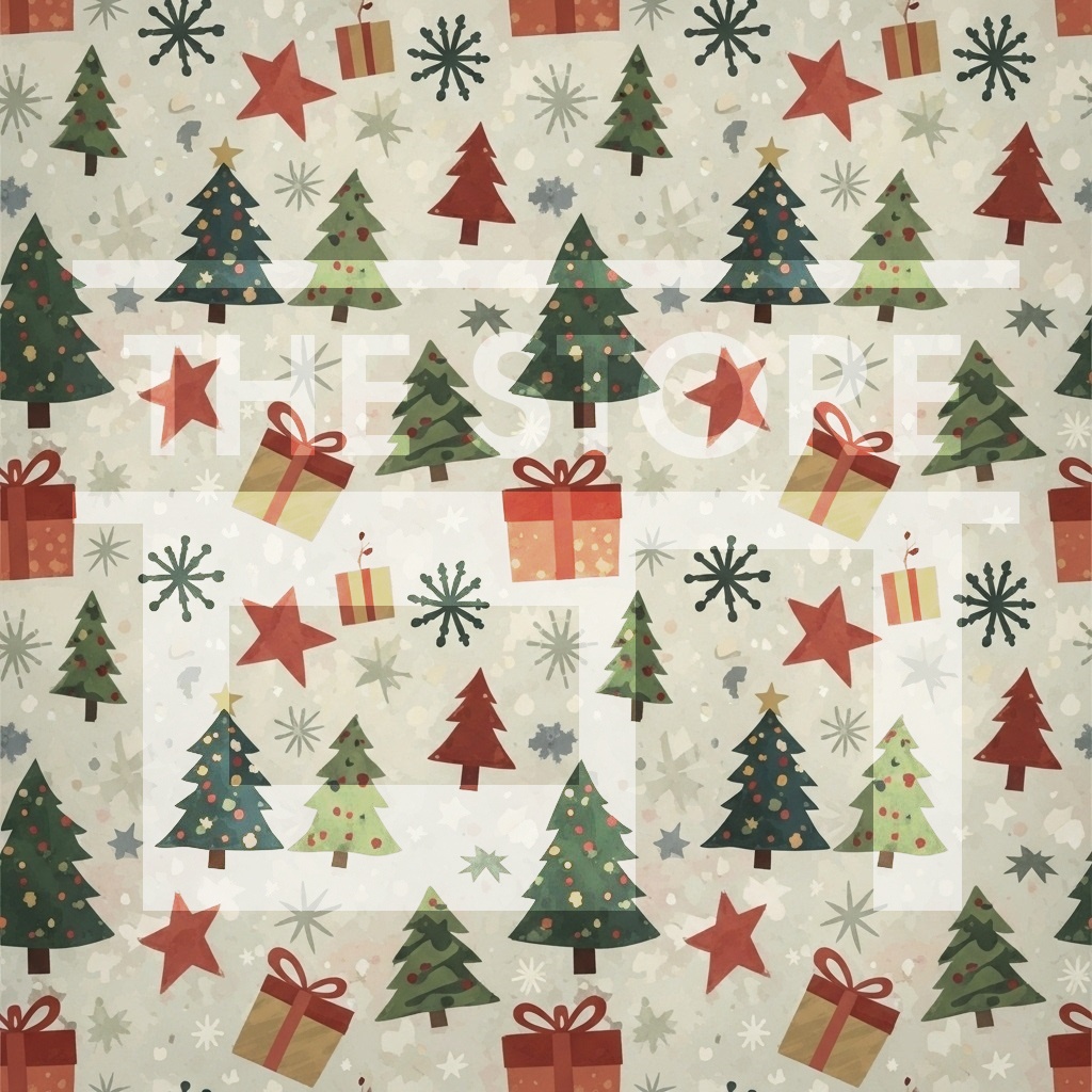 【イラスト素材】いろいろなクリスマス模様のイラスト