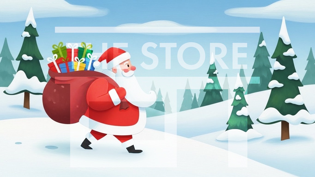 【イラスト素材】いろいろなクリスマスのイラスト