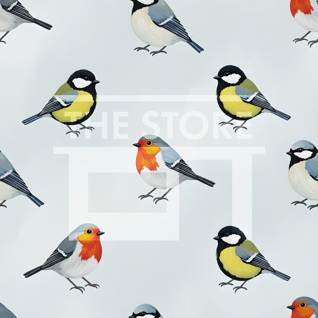 【イラスト素材】冬の模様