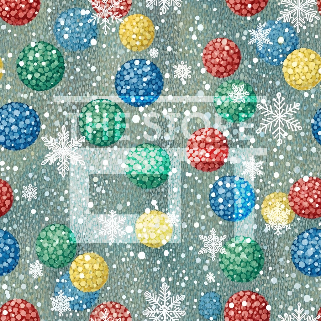 【イラスト素材】冬の模様