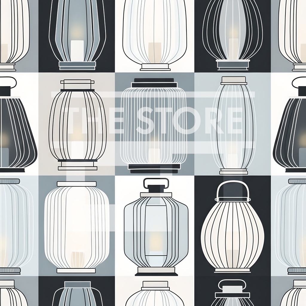 【イラスト素材】冬の模様