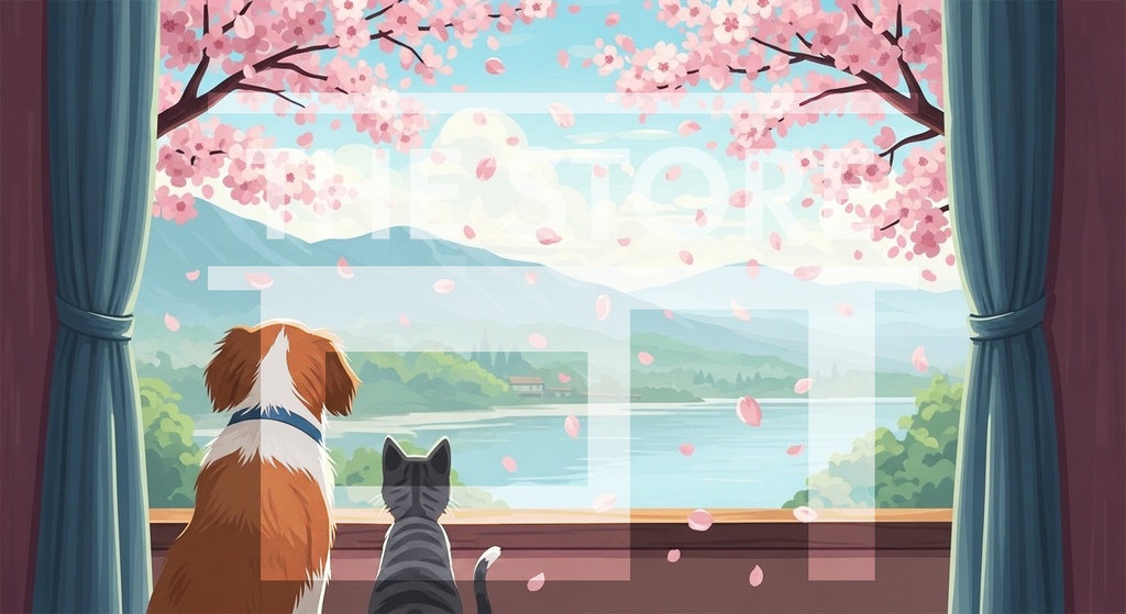 【イラスト素材】春のイラスト