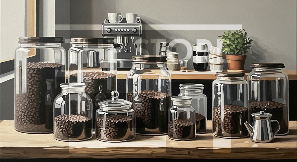 【イラスト素材】いろいろなカフェのイラスト