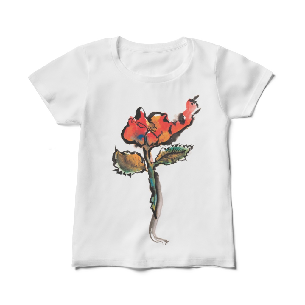 花Tシャツ