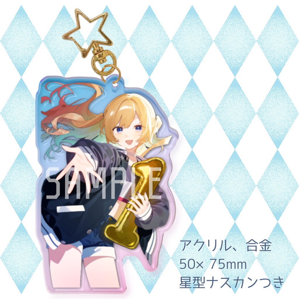 【佳月アルヤ】1st Anniversary 記念グッズ 🐬🫧💙