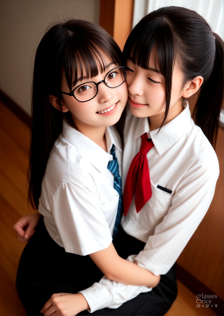 眼鏡っ娘ならご飯3倍いけるし美少女ならさらに2倍 制服ならもう1杯いける