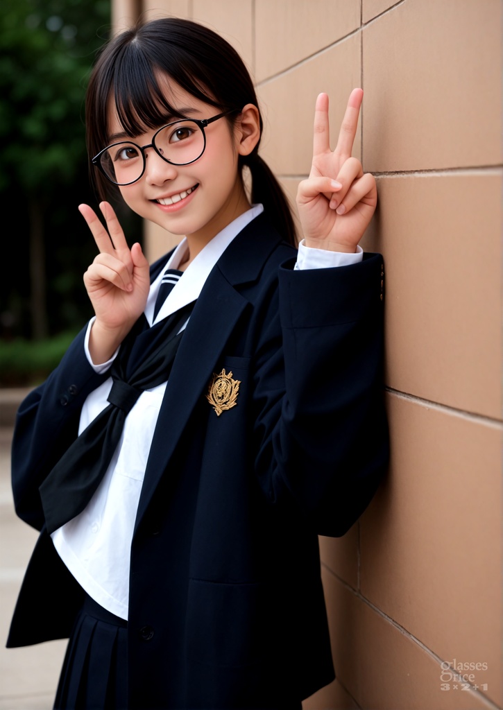 眼鏡っ娘ならご飯3倍いけるし美少女ならさらに2倍 制服ならもう1杯いける