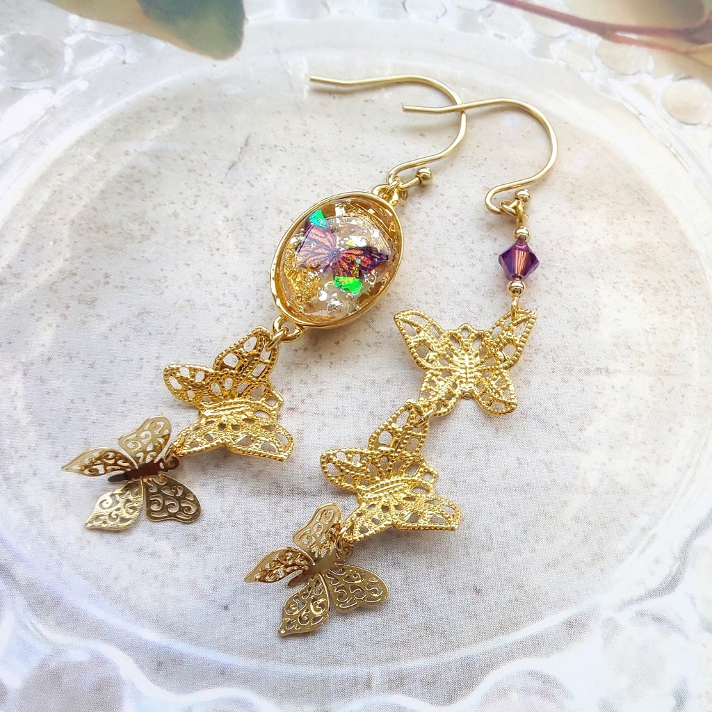 第五人格 昆虫学者携帯品 本の中の蝶 イメージイヤーアクセサリー