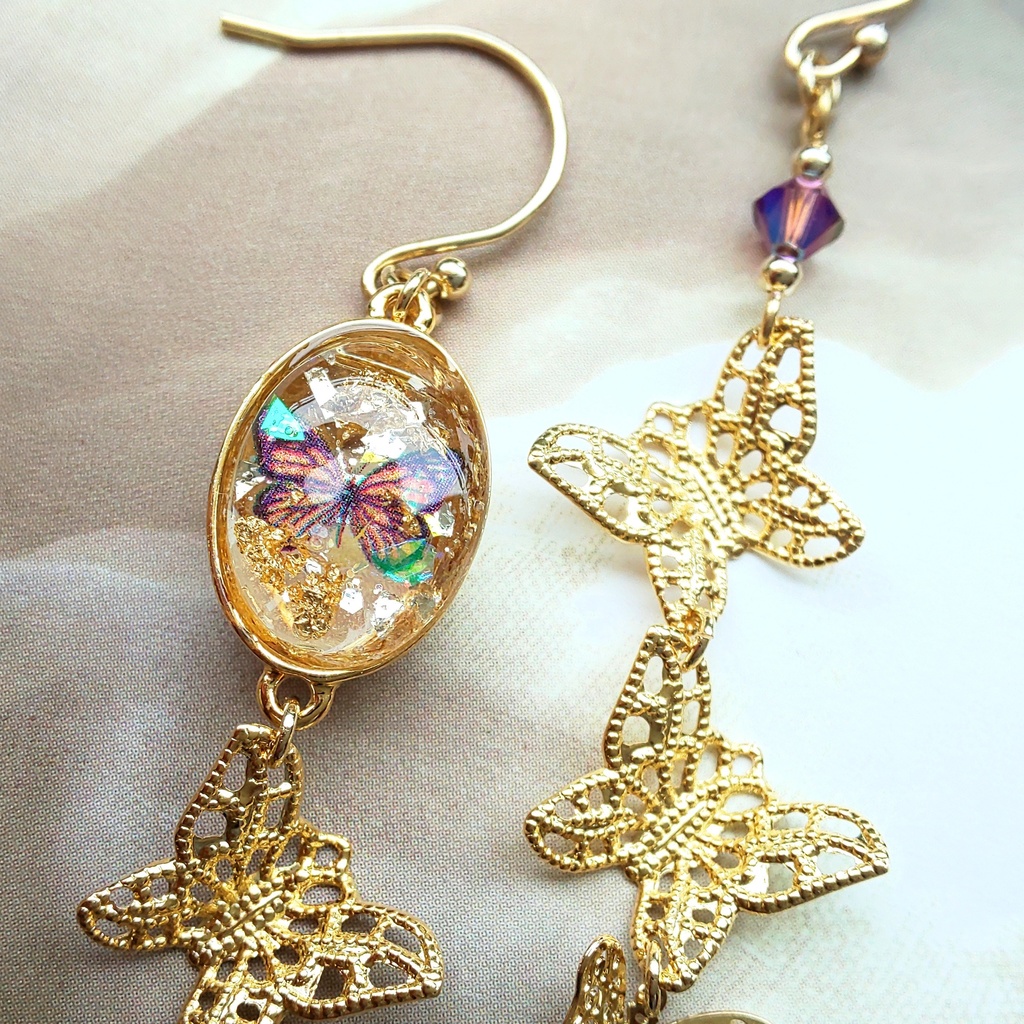 第五人格 昆虫学者携帯品 本の中の蝶 イメージイヤーアクセサリー