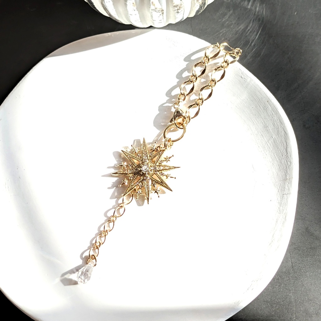 オリジナル 北極星のバッグチャーム