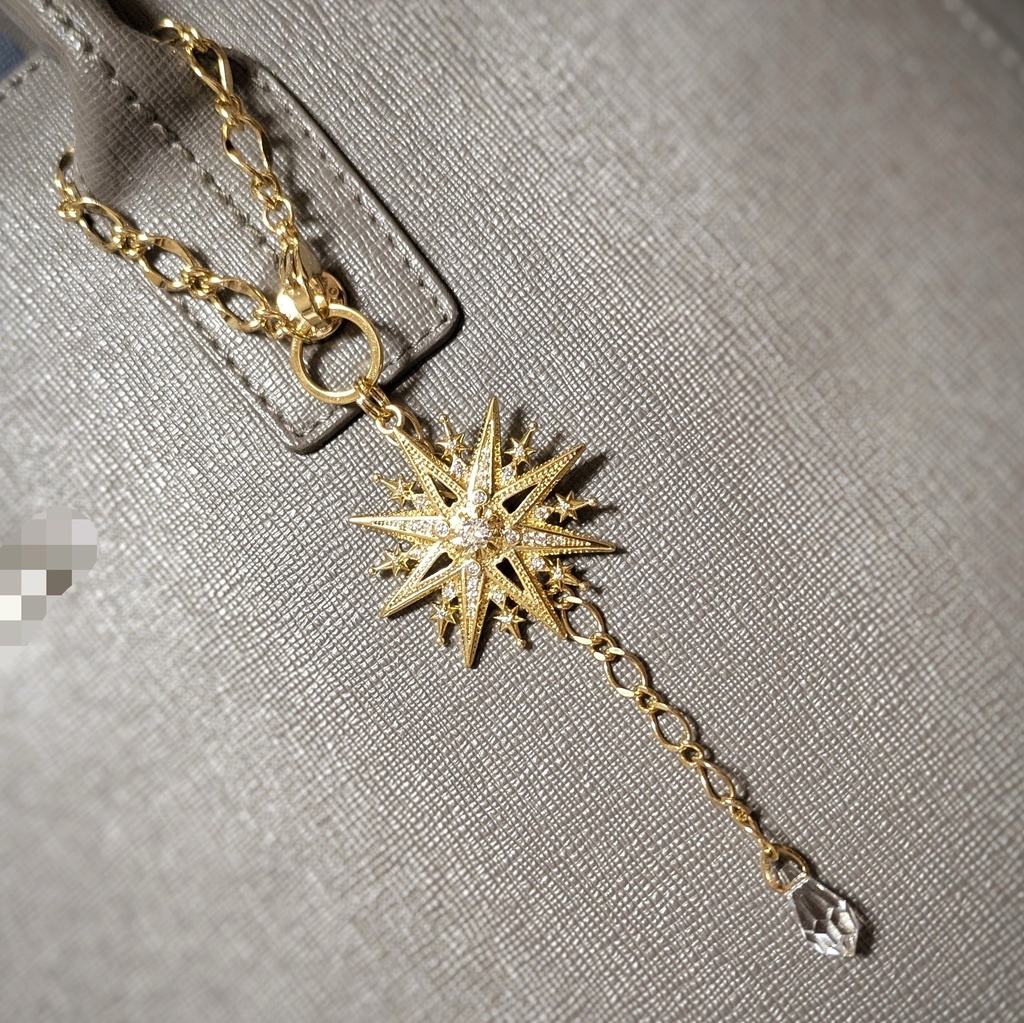 オリジナル 北極星のバッグチャーム