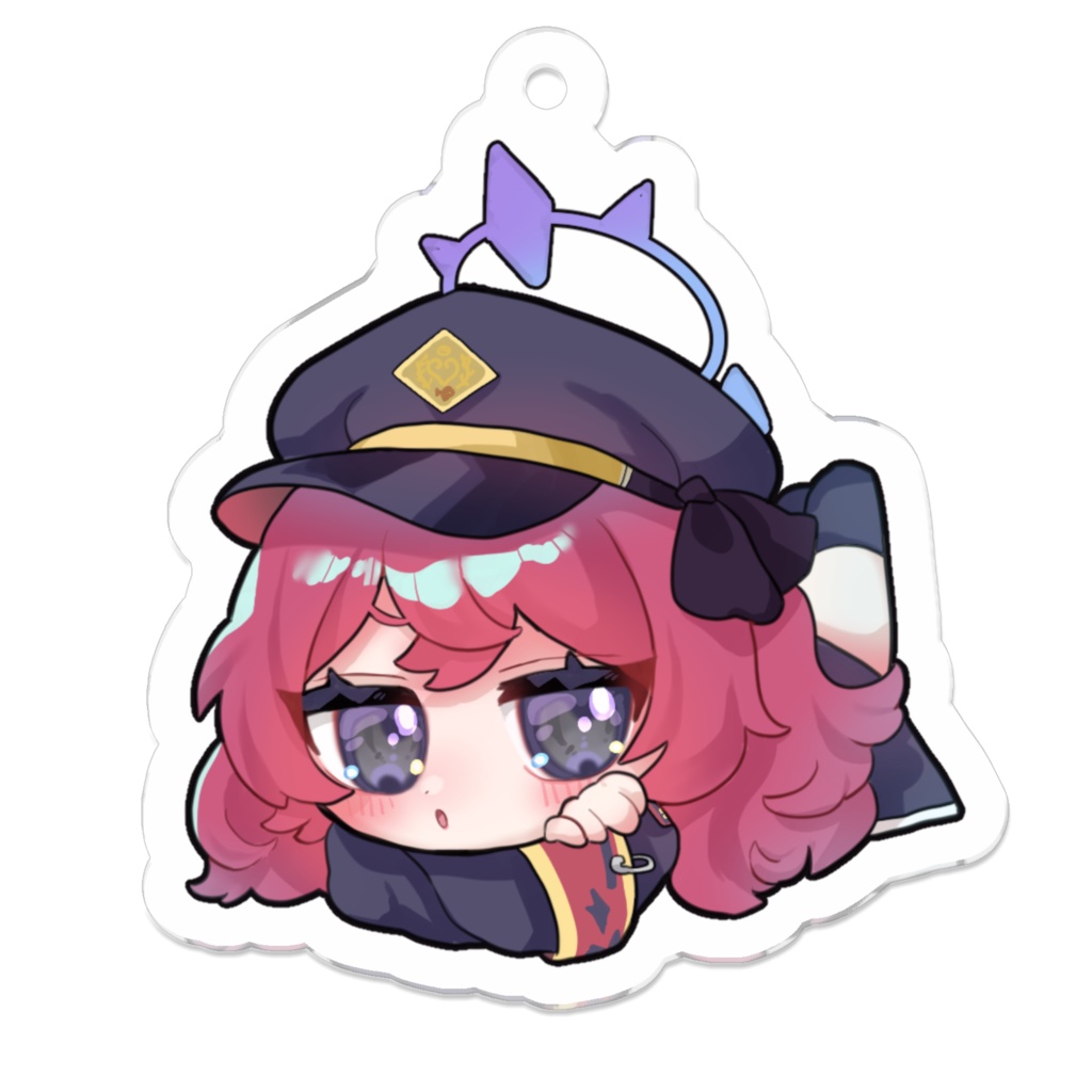 棗イロハ　ごろりんアクキー