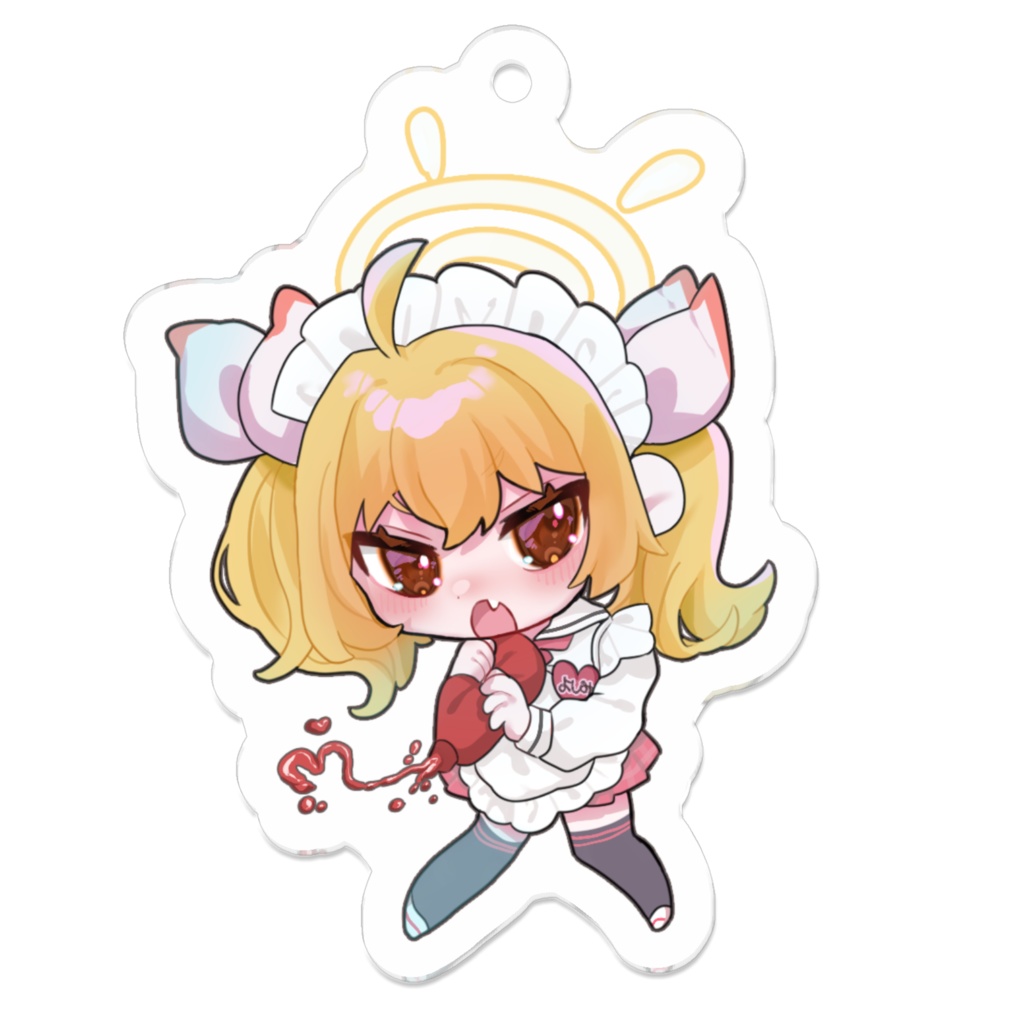 伊原木ヨシミ　メイドver　アクキー