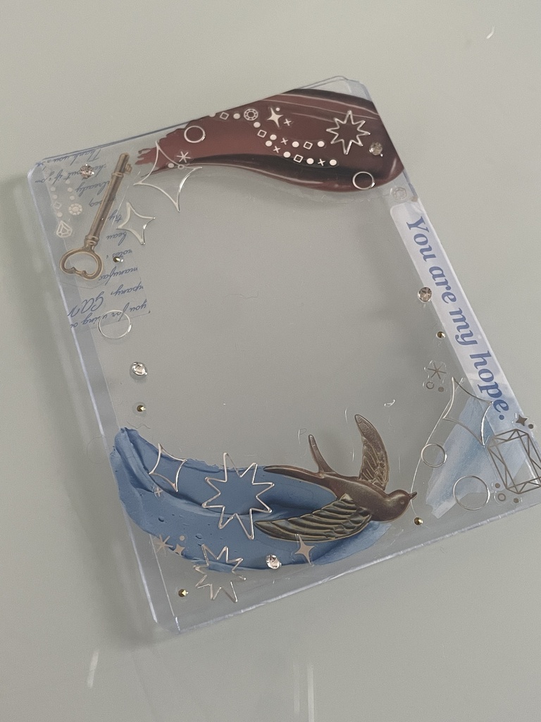 B8♤ブルー×ブラウン