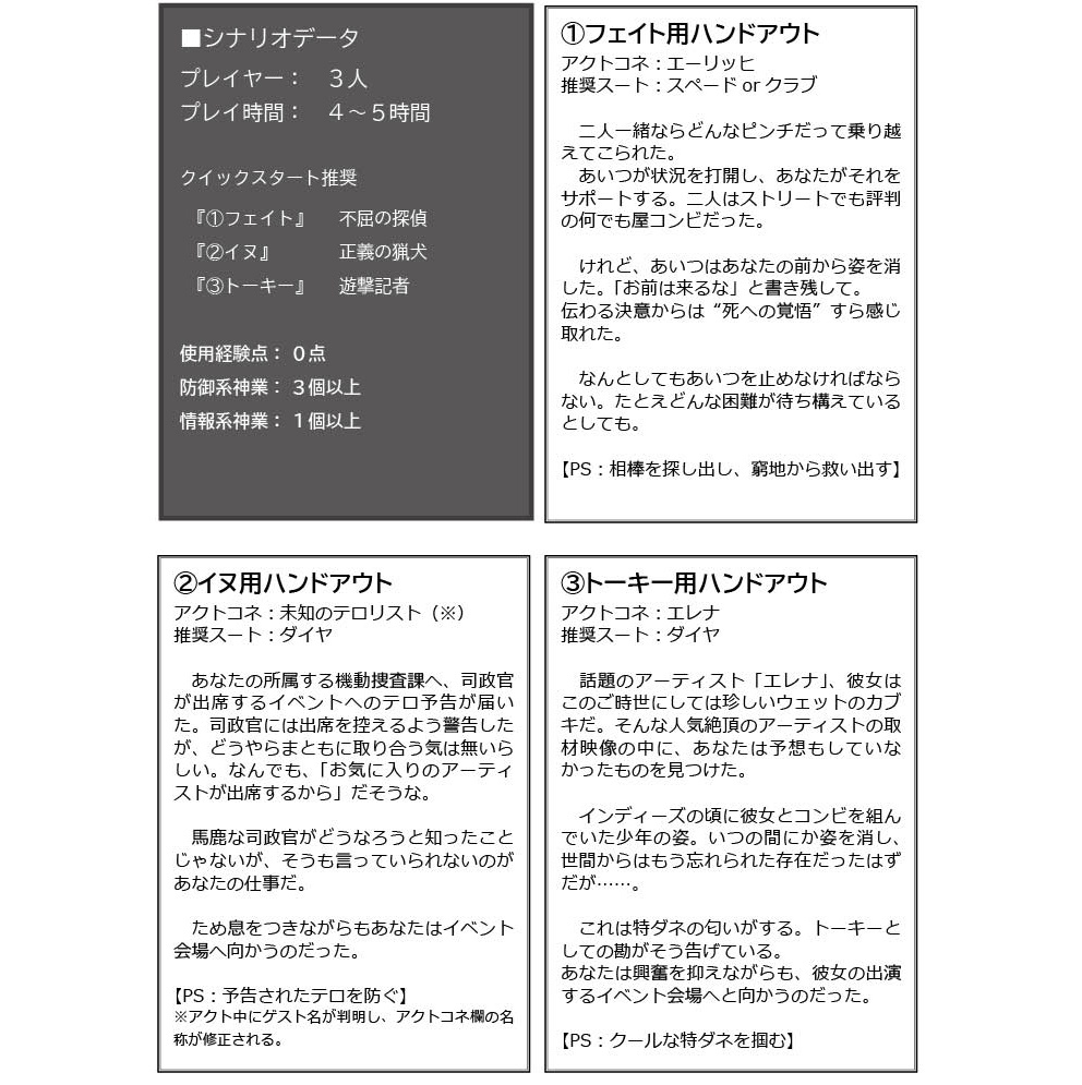 【PDF版】Relation -トーキョーN◎VA THE AXLERATION シナリオ SPLL:E116004