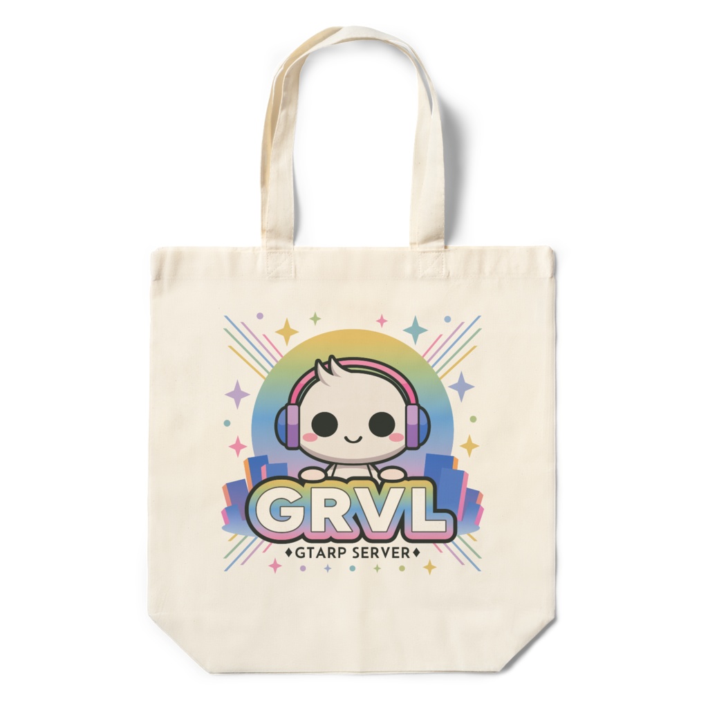【白,黒】GRVLエコバッグ【全2種】