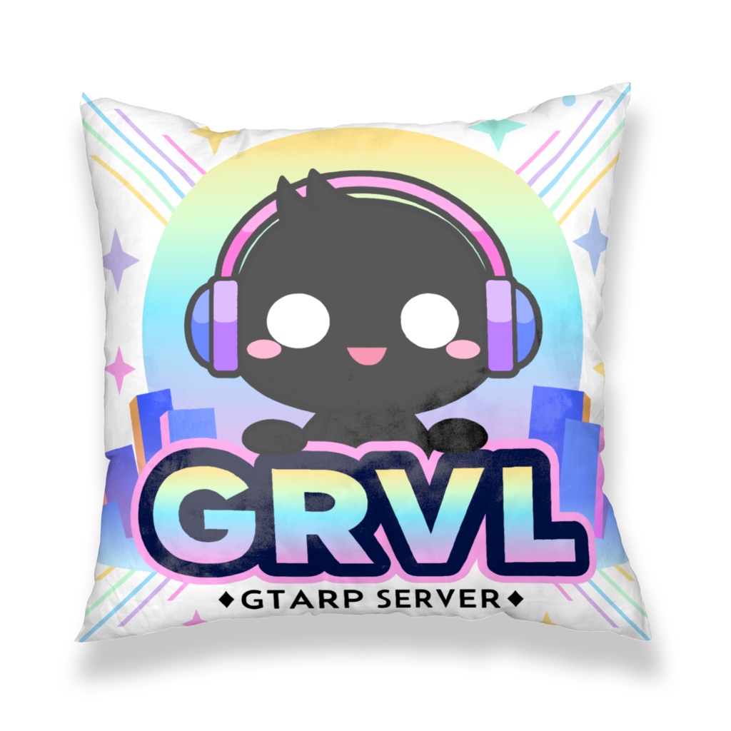 両面プリントクッションカバー