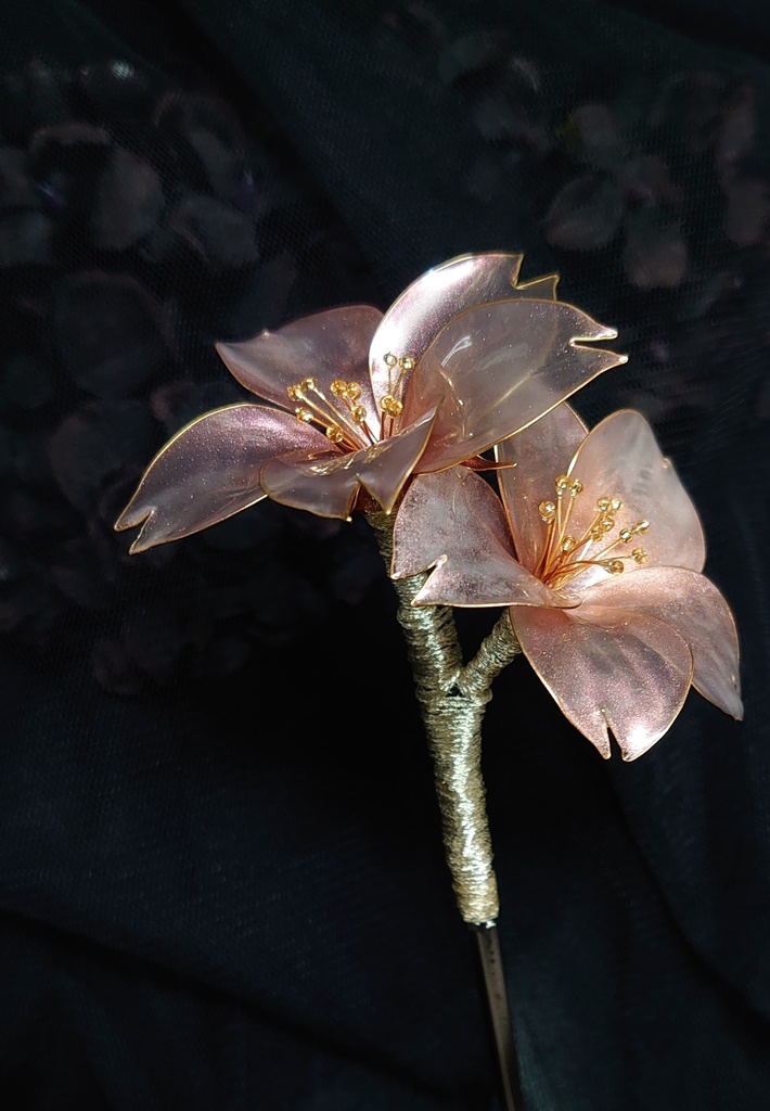 新曲イメージ（フライング）ー桜の簪－