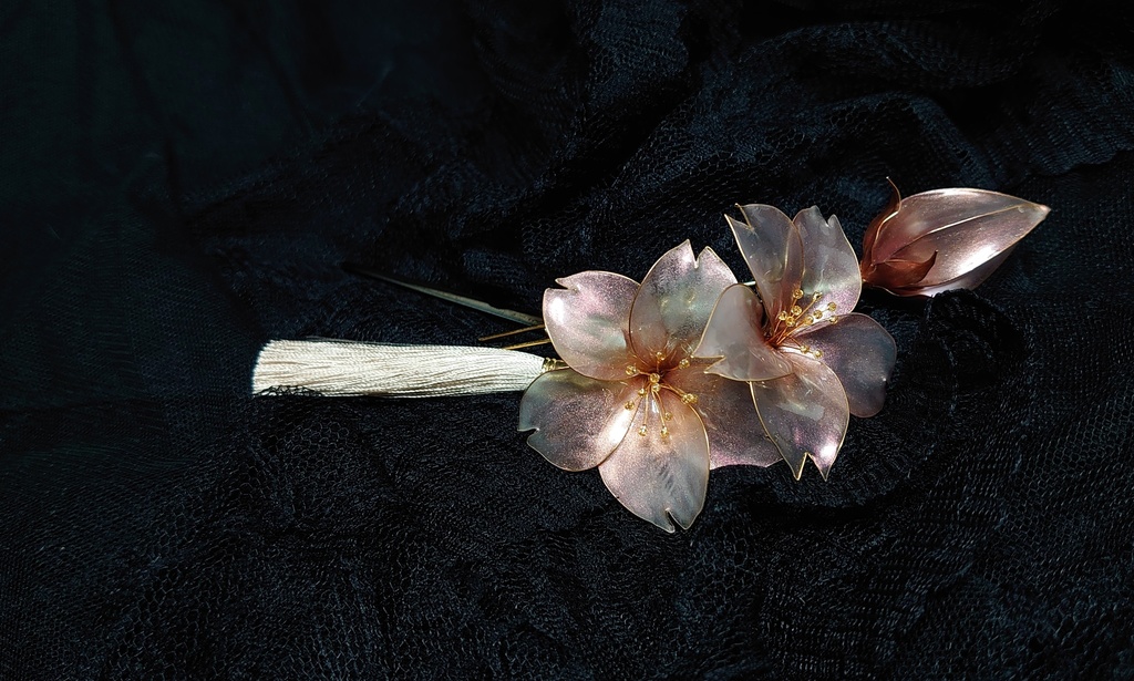 新曲イメージ(フライング)ー桜の簪-