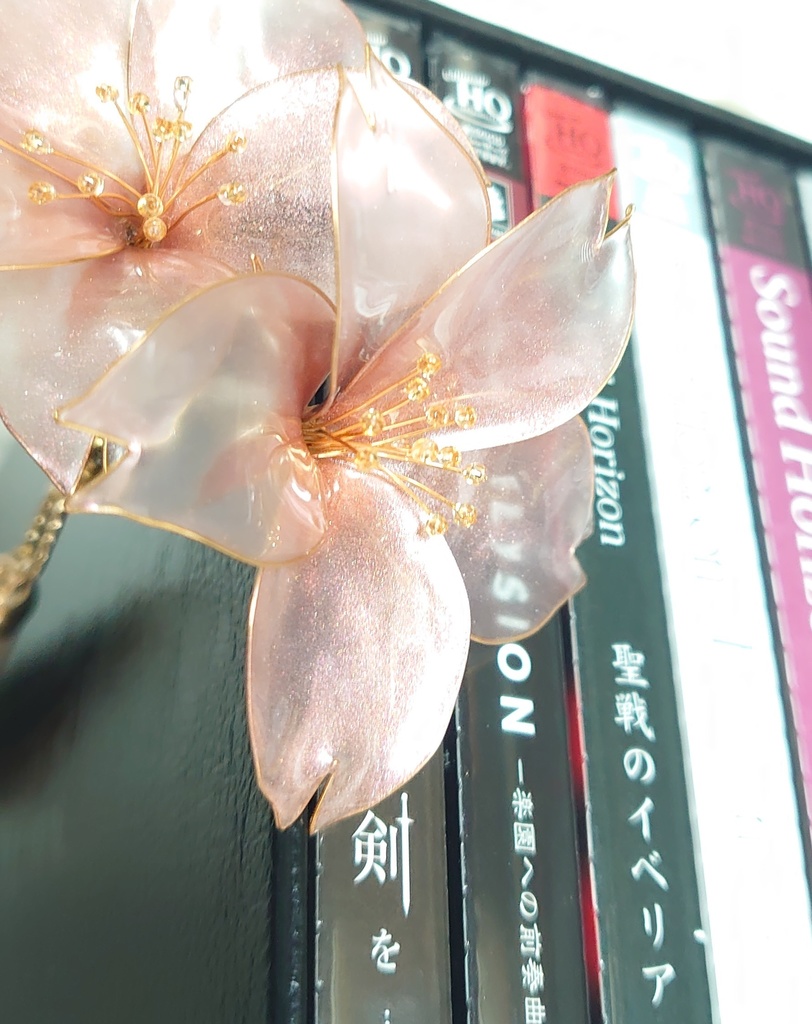 新曲イメージ(フライング)ー桜の簪-