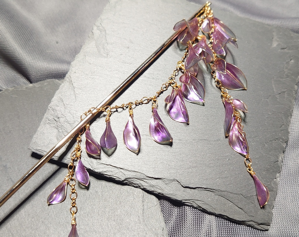 花かんざし「下がり藤」