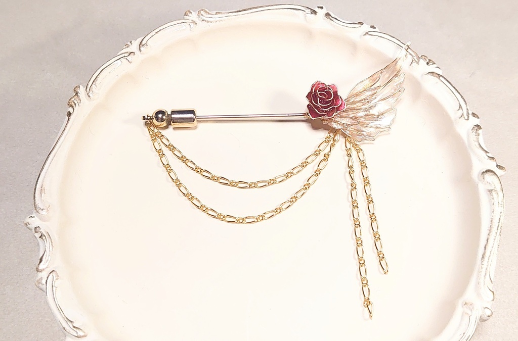 Around15周年ロゴイメージピンブローチ