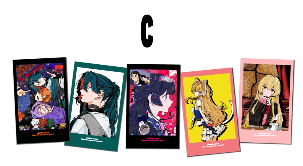 チェキ風カード Cセット