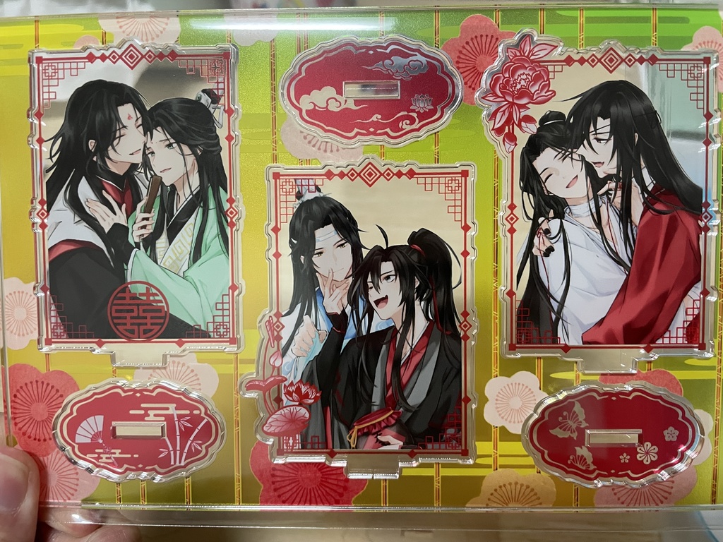 忘羨 花怜 冰秋 ミニアクリルスタンド