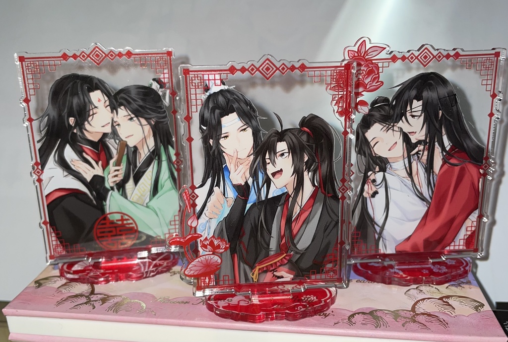 忘羨 花怜 冰秋 ミニアクリルスタンド