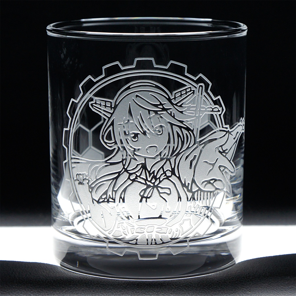 キャラクターグラス 榛名改二【フリー/ロック】